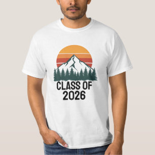 Retro Mountain Adventure Peak T-Shirt