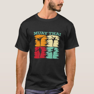 Retro Muay Thai Boxing Mma T-Shirt