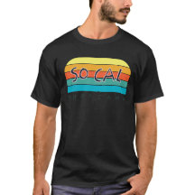 Retro multi colour graphic - So Cal Surf Camp -