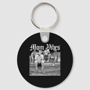 Retro Mum 90’s Vibes Vintage Mother's Day Mum Thug Key Ring