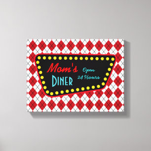Retro Mum’s Diner Sign