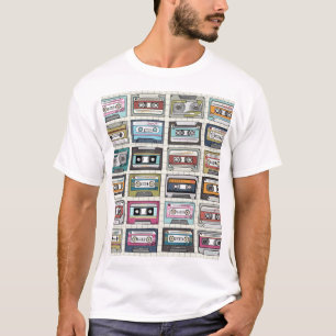 Retro Music Cassette: Nostalgic Icon T-Shirt