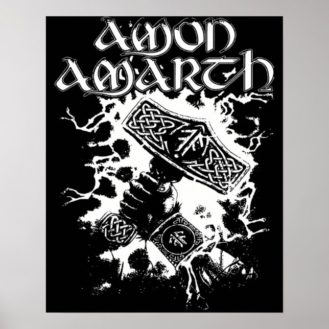 Retro Music Gift For Amon Amarth Love Fans Poster (Front)