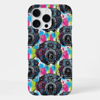 Retro Music Lover iPhone 16 Pro Max Case