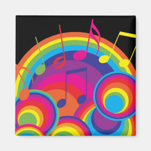 Retro Music Magnet