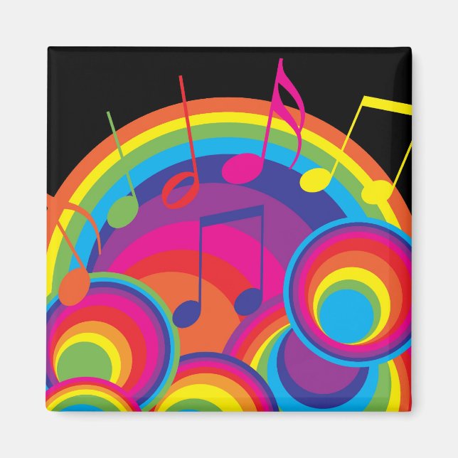 Retro Music Magnet (Front)