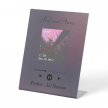  Retro Music Player Photo Plaque