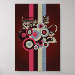 Retro Music Poster
