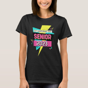 Retro My Last First Day Senior 2023 Back To School T-Shirt