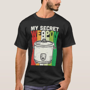 Retro My Secret Weapon Food   Culinary Chef Cook C T-Shirt