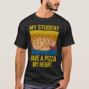 Retro My Students Have Pizza Of My Heart Vintage T-Shirt