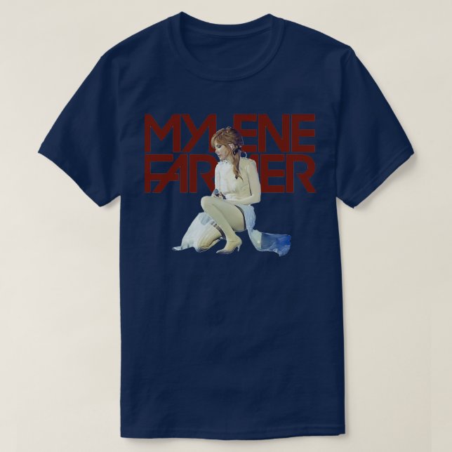 Retro Mylene Farmer Idol Gifts Fot You  T-Shirt (Design Front)