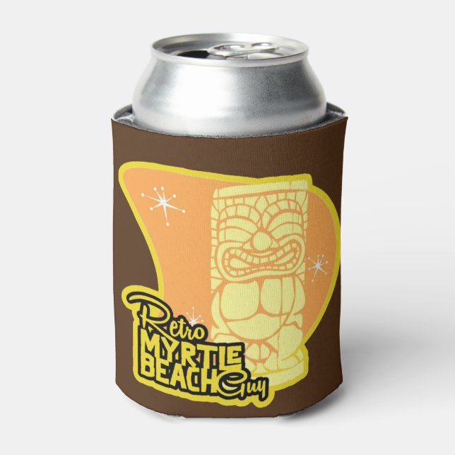 Retro Myrtle Beach Guy Can Cooler (Can Front)