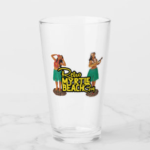 retro myrtle beach guy glass