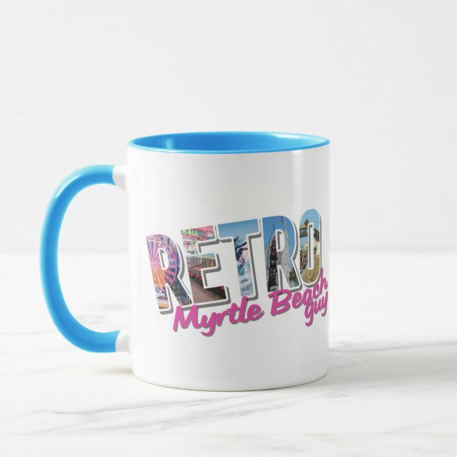 Retro Myrtle Beach Guy Mug (Left)