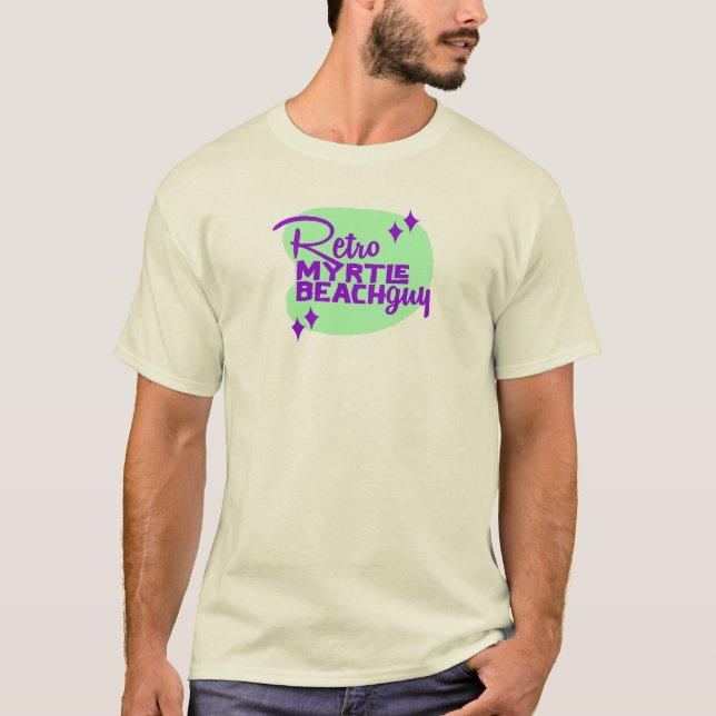 Retro Myrtle Beach Guy T-Shirt (Front)