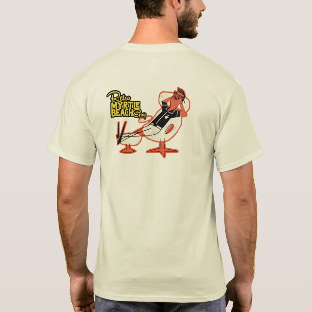 Retro Myrtle Beach Guy T-Shirt (Back)