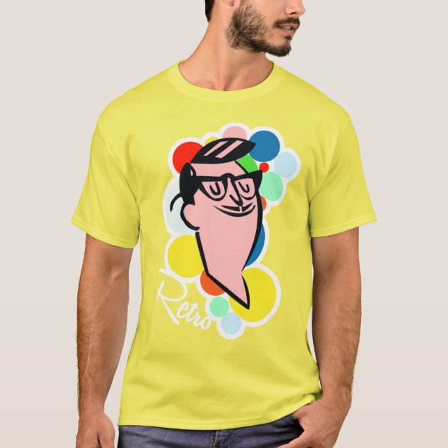 Retro Myrtle Beach Guy T-Shirt (Front)