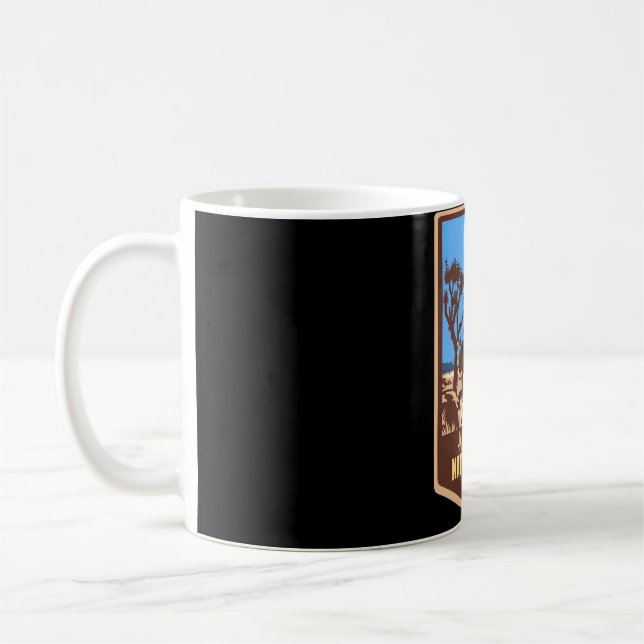 Retro Nambung  Australia � The Endless Horizon of  Coffee Mug (Left)