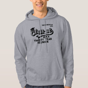 Retro Name Date Class Batch Reunion Hoodie
