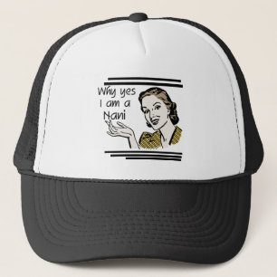 Retro Nani T-shirts and GIfts Trucker Hat