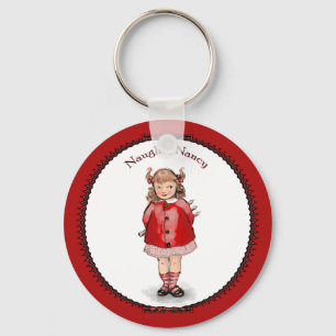 Retro Naughty Nancy Key Ring