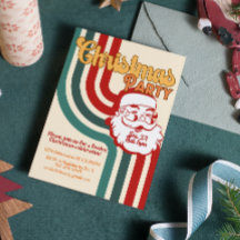 Retro naughty Santa Claus