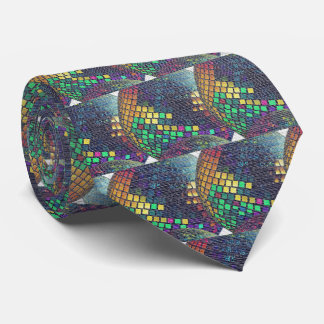 Retro Neon - Disco Geode Tie