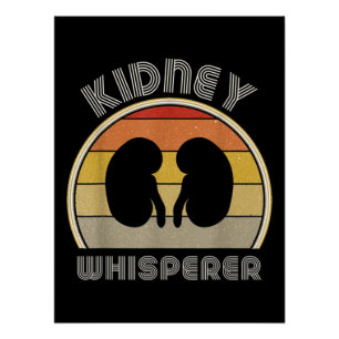 Retro Nephrology Nurse Poster