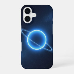 Retro Neptune Glow iPhone 16 Case