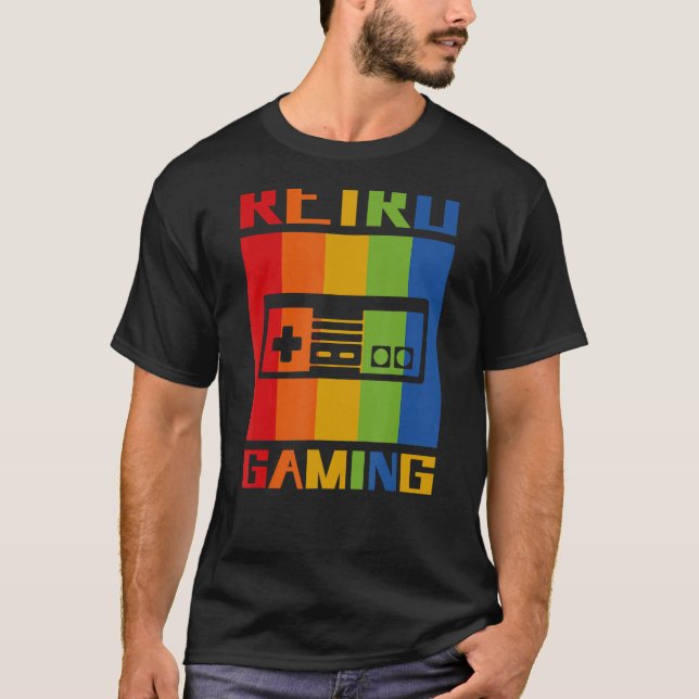 Retro NES Gaming Controller throwback style for ga T-Shirt (Front)