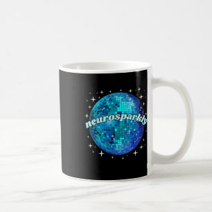 Retro Neurodivergent Neurosparkly Autism Spectrum Coffee Mug