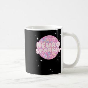 Retro Neurodivergent Neurosparkly Autism Spectrum  Coffee Mug