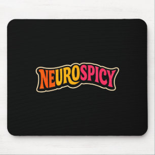 Retro Neurospicy Autism Awareness Neurodivergent Mouse Pad