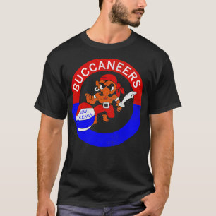 Retro New Orleans Buccaneers ABA Basketball TShirt