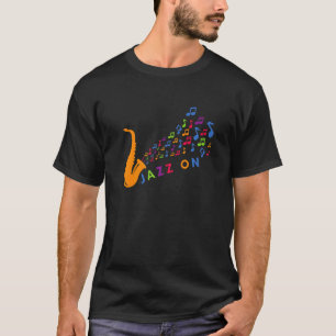 Retro New Orleans Music Jazz Trumpet Jazz Music Wa T-Shirt