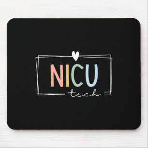 Retro Nicu Tech Neonatal Intensive Care Unit Icu N Mouse Pad