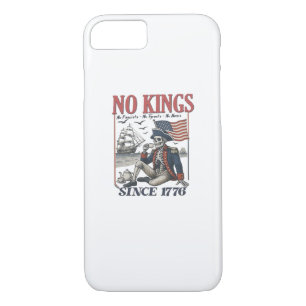 Retro No Kings Since 1776 Rejecting Kings Classic  iPhone 8/7 Case