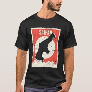 Retro Northern Mariana Islands Saipan T-Shirt