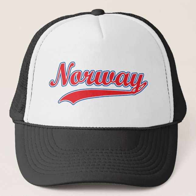 Retro Norway Trucker Hat (Front)
