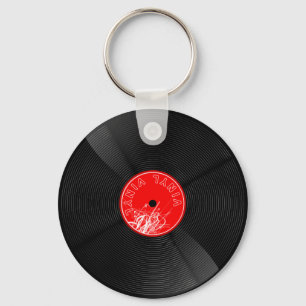 Retro Nostalgia at Your Fingertips: Vinyl Vibes Key Ring