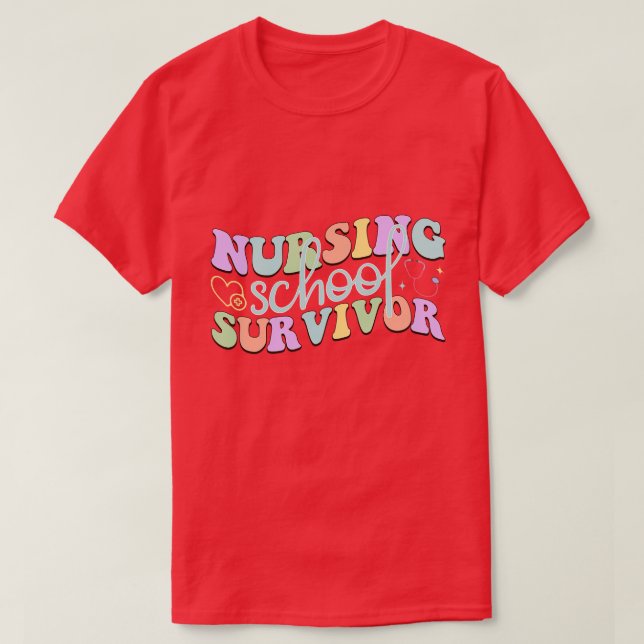 Retro Nurse1 13 T-Shirt (Design Front)