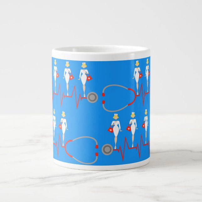 Retro Nurse Mug (Front)