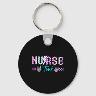 Retro Nurse Tour Some Days I Rock It Way Nurse Day Key Ring