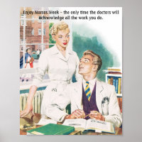 Retro Nurses - Enjoy Nurses Week,