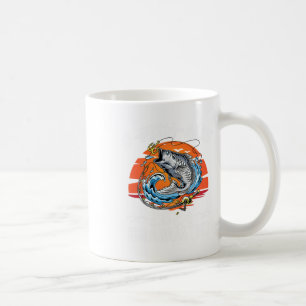 Retro O-fish-ally 2024 Graduated Senior Graduation Coffee Mug