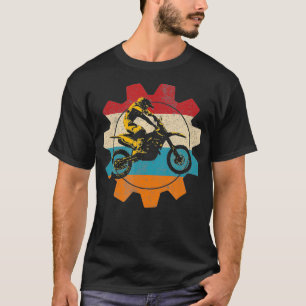 Retro Off Road Motorcycle Motocross Enduro T-Shirt