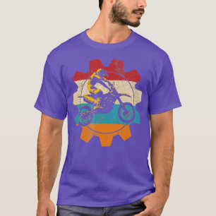 Retro Off Road Motorcycle Motocross Enduro T-Shirt