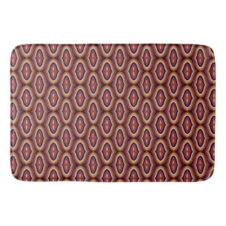 Retro Ogee Pattern Bath Mat