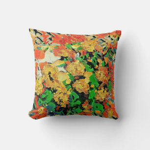 Retro Oil Painting: Van Gogh Monet Cushion